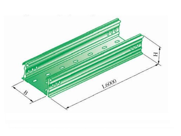DJ-P-B型托盘式大跨距汇线桥架